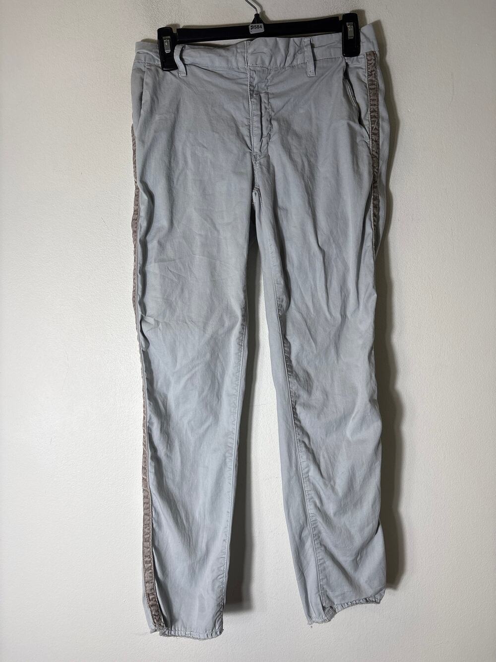 Sundry Light Gray Blue Cotton Pants Sz 25